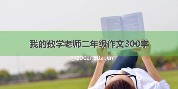 我的数学老师二年级作文300字