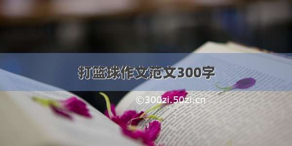 打篮球作文范文300字