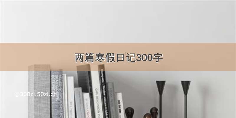 两篇寒假日记300字