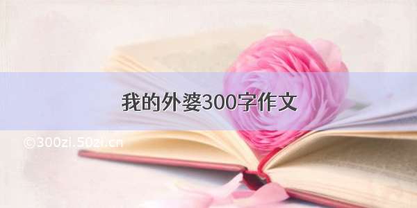 我的外婆300字作文