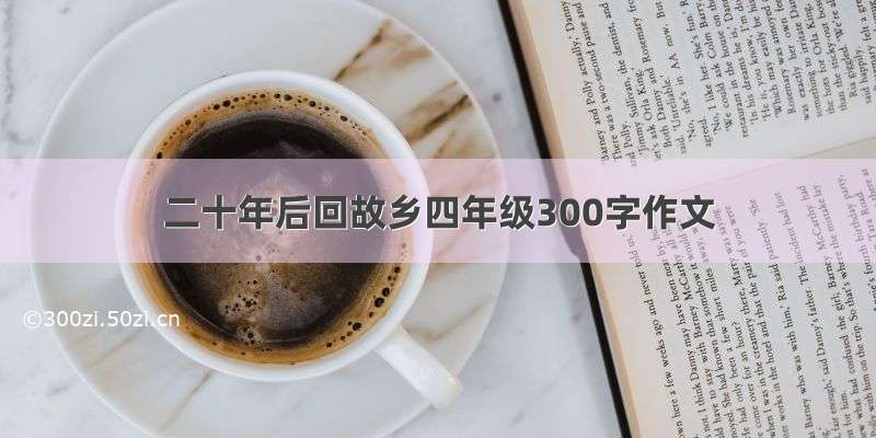 二十年后回故乡四年级300字作文