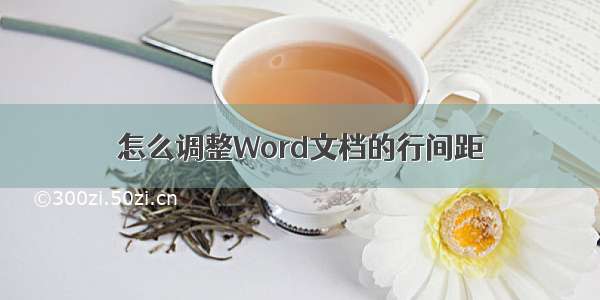 怎么调整Word文档的行间距