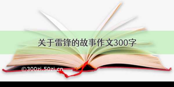 关于雷锋的故事作文300字