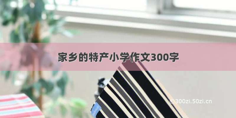 家乡的特产小学作文300字