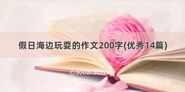 假日海边玩耍的作文200字(优秀14篇)