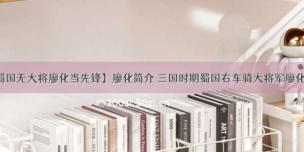 【蜀国无大将廖化当先锋】廖化简介 三国时期蜀国右车骑大将军廖化生平