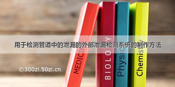 用于检测管道中的泄漏的外部泄漏检测系统的制作方法