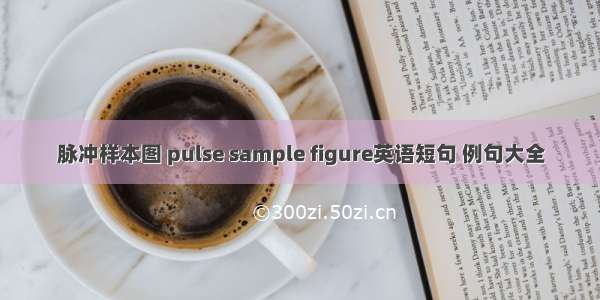 脉冲样本图 pulse sample figure英语短句 例句大全