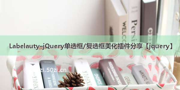 Labelauty–jQuery单选框/复选框美化插件分享【jquery】