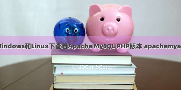 Windows和Linux下查看Apache MySQL PHP版本 apachemysql