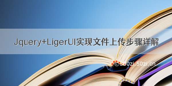 Jquery+LigerUI实现文件上传步骤详解