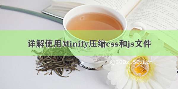 详解使用Minify压缩css和js文件