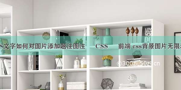 WPS文字如何对图片添加题注图注 – CSS – 前端 css背景图片无限动画