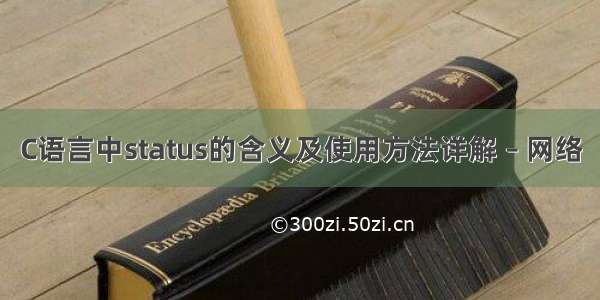 C语言中status的含义及使用方法详解 – 网络