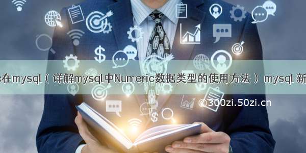 Numeric在mysql（详解mysql中Numeric数据类型的使用方法） mysql 新加字段