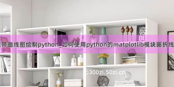 能带曲线图绘制python_如何使用python的matplotlib模块画折线图