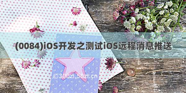 (0084)iOS开发之测试iOS远程消息推送