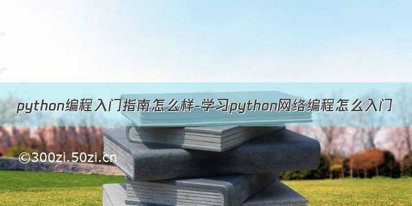 python编程入门指南怎么样-学习python网络编程怎么入门