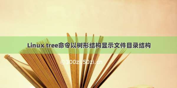 Linux tree命令以树形结构显示文件目录结构