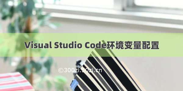 Visual Studio Code环境变量配置