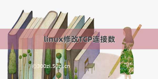 linux修改TCP连接数