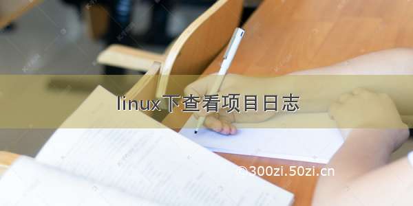 linux下查看项目日志