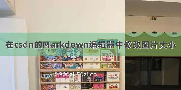 在csdn的Markdown编辑器中修改图片大小