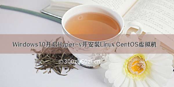 Windows10开启Hyper-v并安装Linux CentOS虚拟机