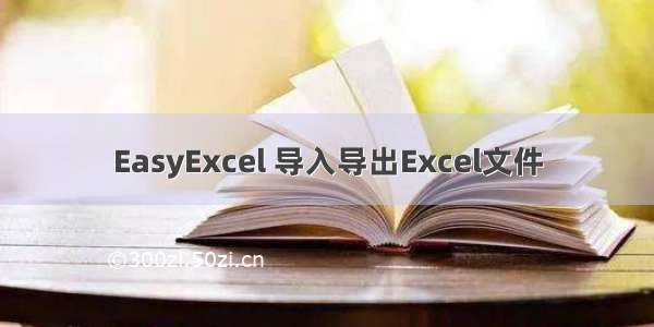 EasyExcel 导入导出Excel文件