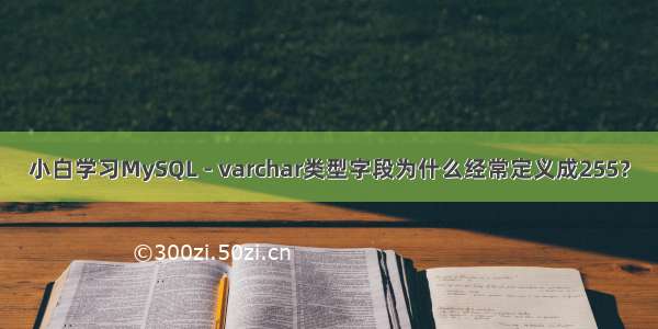 小白学习MySQL - varchar类型字段为什么经常定义成255？