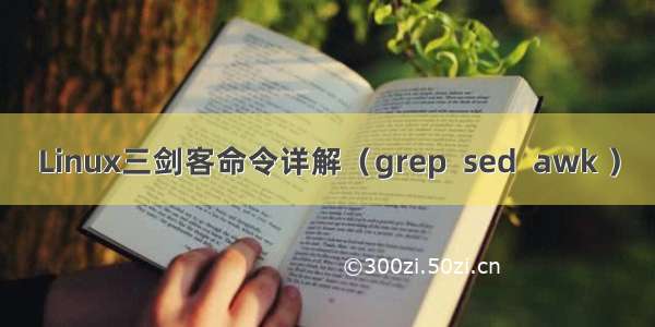 Linux三剑客命令详解（grep  sed  awk ）