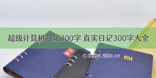 超级计算机日记300字 真实日记300字大全