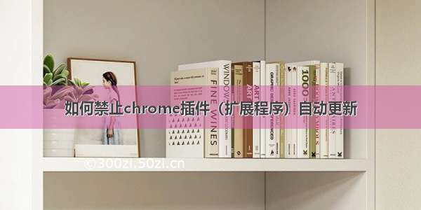 如何禁止chrome插件（扩展程序）自动更新