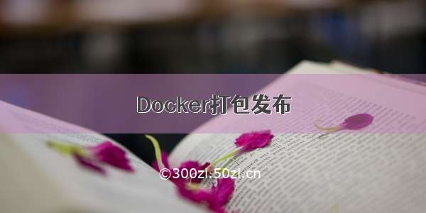 Docker打包发布