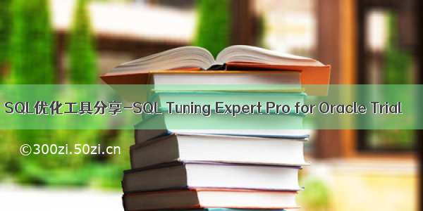 SQL优化工具分享-SQL Tuning Expert Pro for Oracle Trial