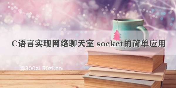 C语言实现网络聊天室 socket的简单应用