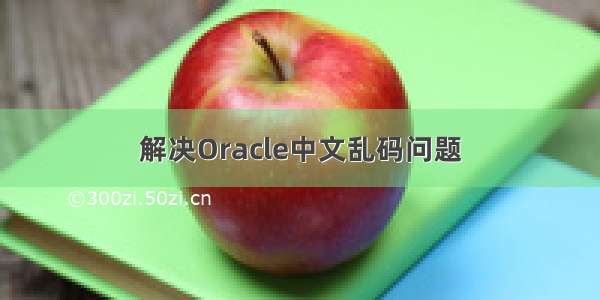 解决Oracle中文乱码问题