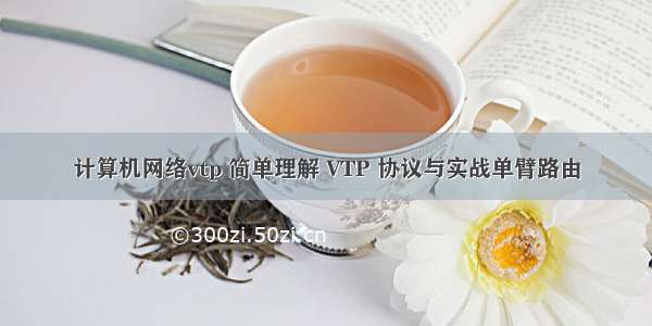 计算机网络vtp 简单理解 VTP 协议与实战单臂路由