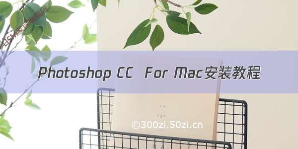 Photoshop CC  For Mac安装教程