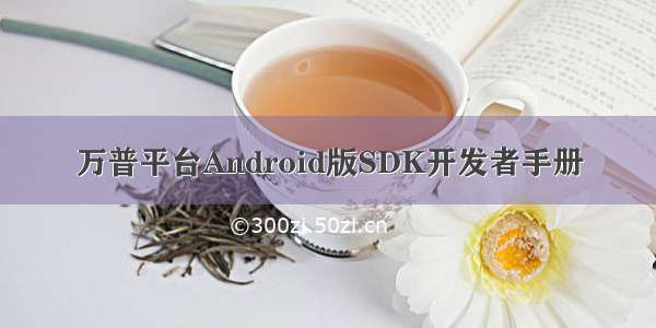 万普平台Android版SDK开发者手册