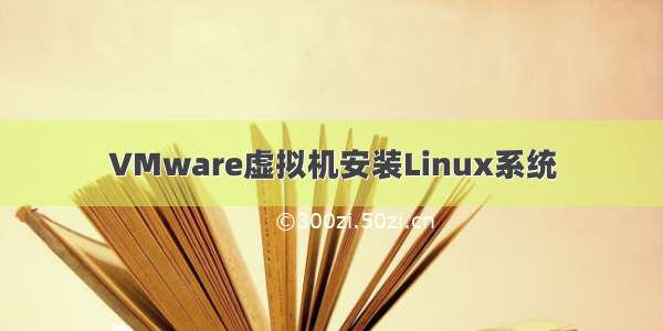 VMware虚拟机安装Linux系统