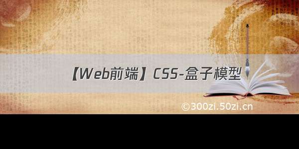 【Web前端】CSS-盒子模型