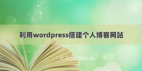 利用wordpress搭建个人博客网站