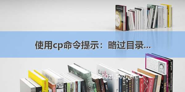 使用cp命令提示：略过目录...