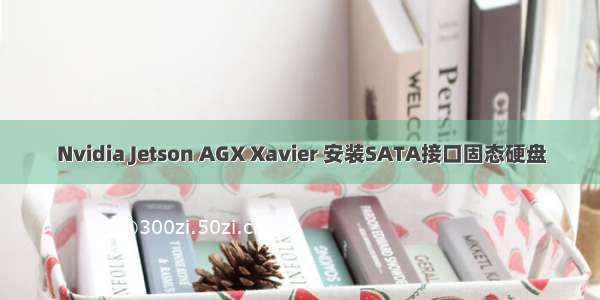 Nvidia Jetson AGX Xavier 安装SATA接口固态硬盘