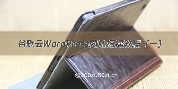 谷歌云WordPress网站搭建教程（一）