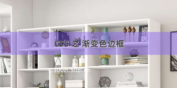 CSS 之 渐变色边框