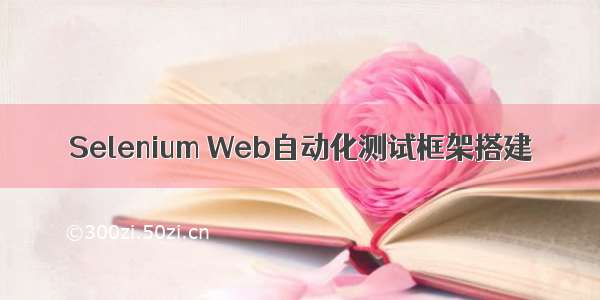 Selenium Web自动化测试框架搭建