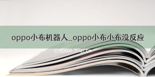 oppo小布机器人_oppo小布小布没反应