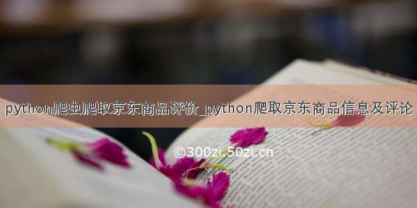 python爬虫爬取京东商品评价_python爬取京东商品信息及评论